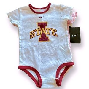 NIKE Newborn/Infant Collegiate Team Bodysuits 3-pack